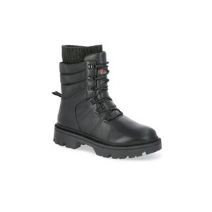 Ozark Trail Women's Lace Up Black Winter Snow Boots -20F Temp Waterproof Size 10